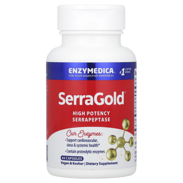 Enzymedica SerraGold 60 capsules