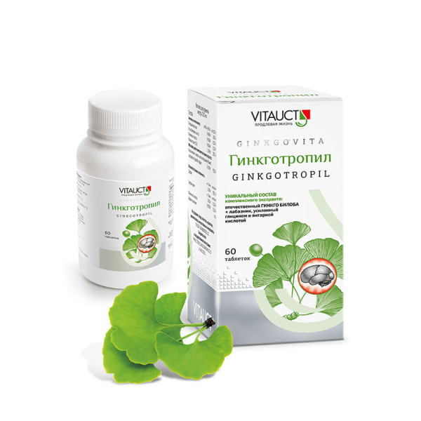 Vitauct Гинкготропил 60 таб 