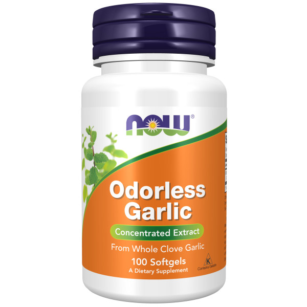 NOW Odorless Garlic 100 softgels