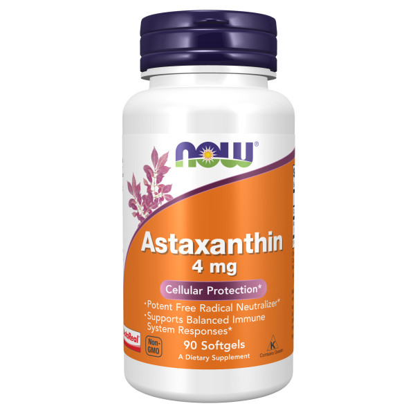 NOW Astaxanthin 4 mg 90 softgels