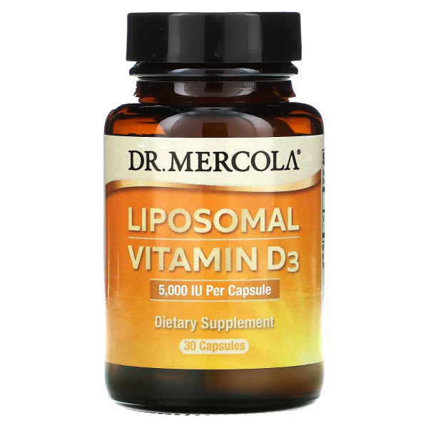 Dr. Mercola Liposomal Vitamin D3 5000 ME 30 capsules