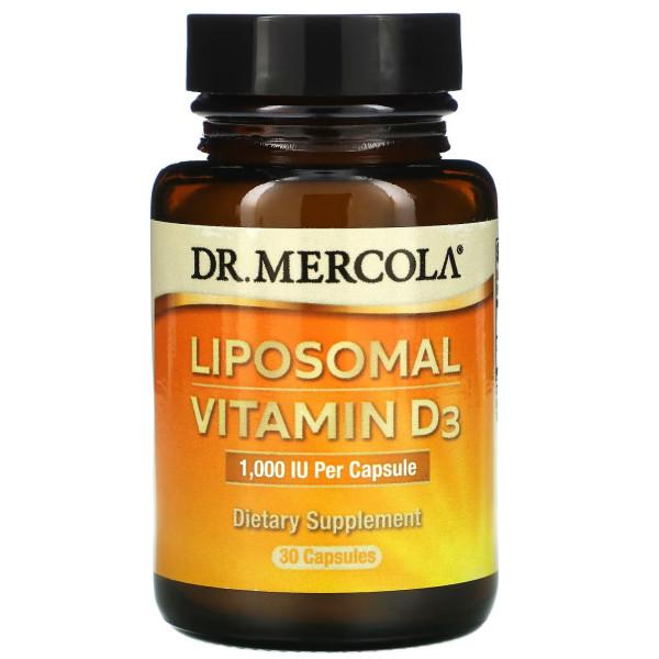 Dr. Mercola Liposomal Vitamin D3 1000 ME 30 capsules