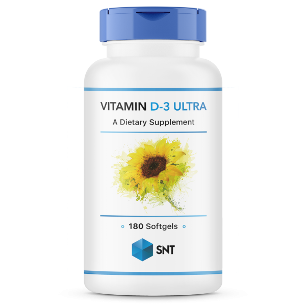 SNT Vitamin D3 10000 ME Ultra 180 softgels