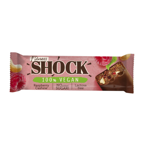 FitnesShock Vegan 45 grams (Малиновый)