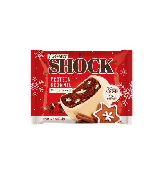 FitnesShock Brownie 50 grams (Имбирно - пряное)