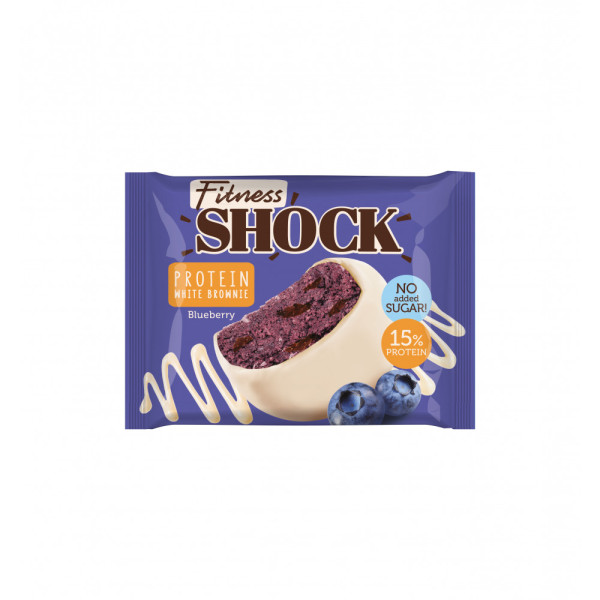 FitnesShock Brownie 50 grams (Черника)