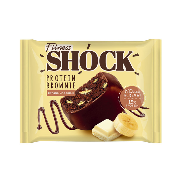 FitnesShock Brownie 50 grams (Банановый)