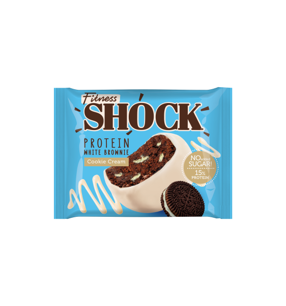 FitnesShock Brownie 50 grams (С ароматом печенья)