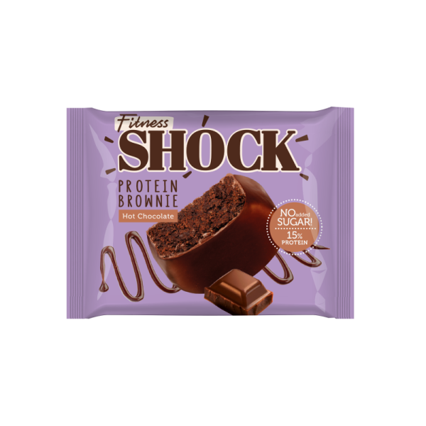FitnesShock Brownie 50 grams (Горячий шоколад)