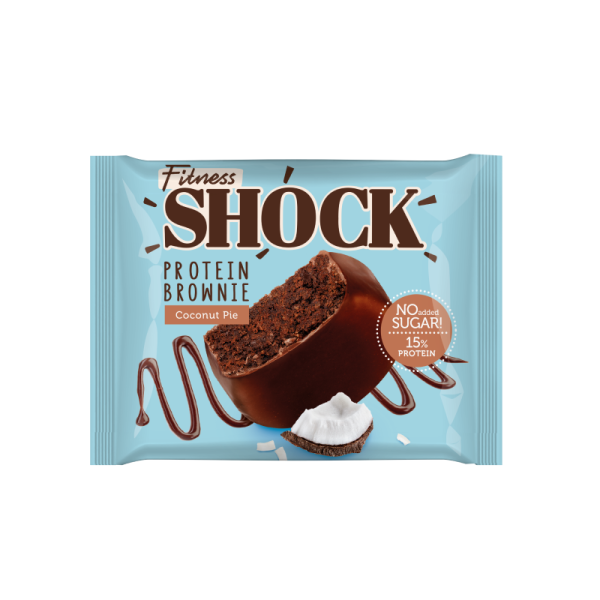 FitnesShock Brownie 50 grams (Кокосовый пирог)