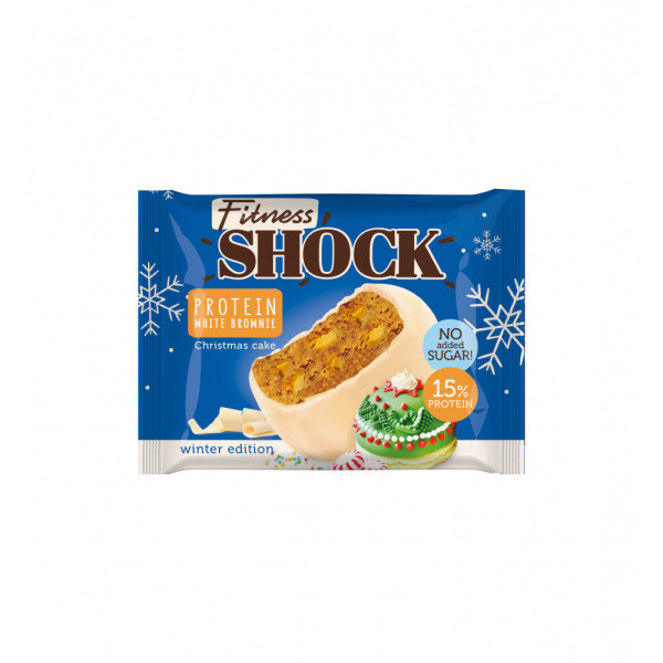 FitnesShock Brownie 50 grams (Кристмас кейк)