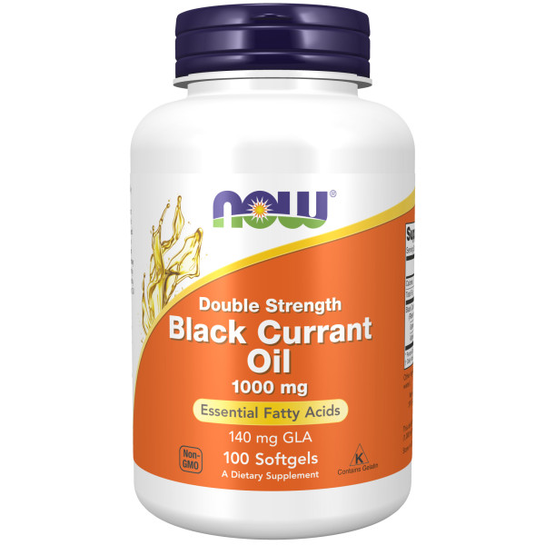 NOW Black Currant Oil 1000 mg 100 softegls