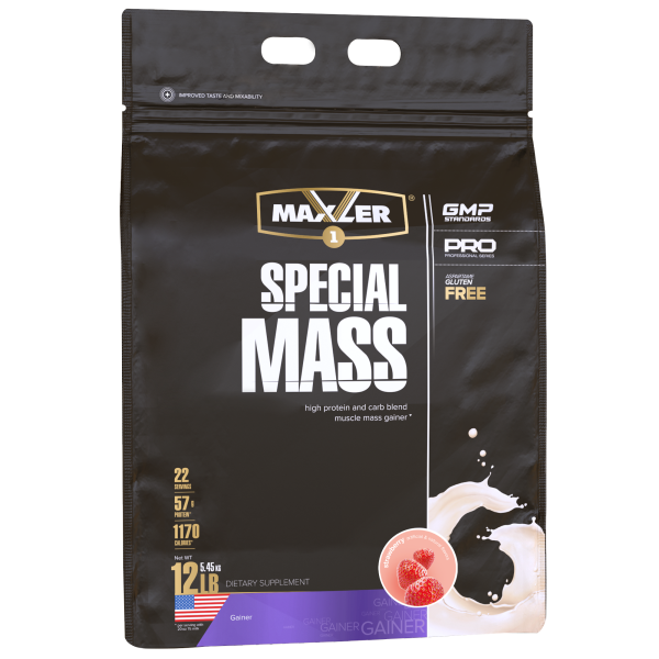 Maxler Special Mass Gainer 5450 grams (Клубника)