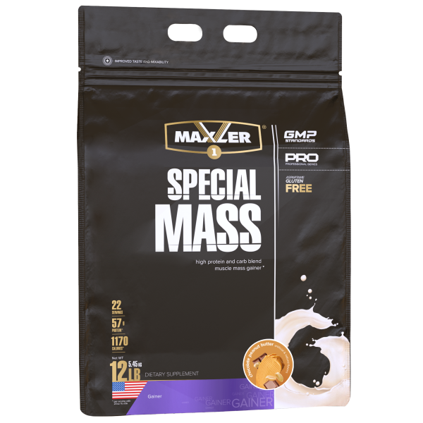 Maxler Special Mass Gainer 5450 grams (Шоколад Арахисовая паста)