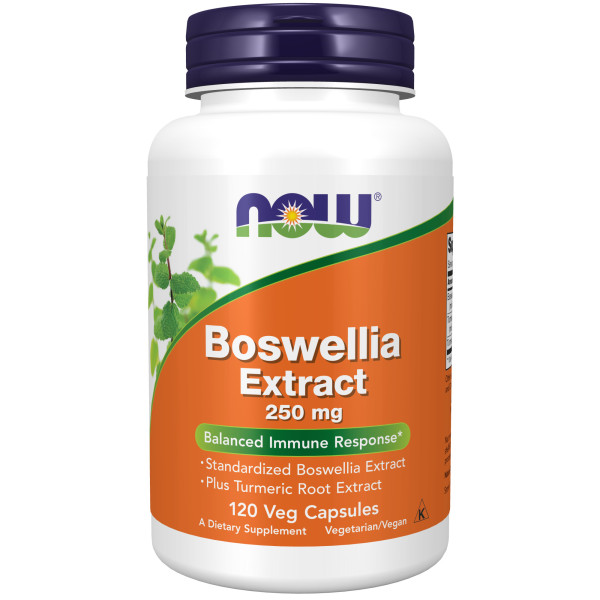 NOW Boswellia Extract 250 mg 120 veg capsules