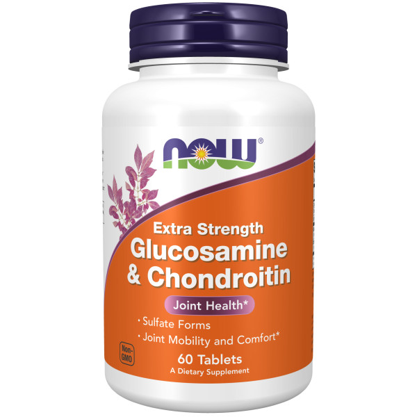 NOW Glucosamine & Chondroitin Extra Strength 60 tablets