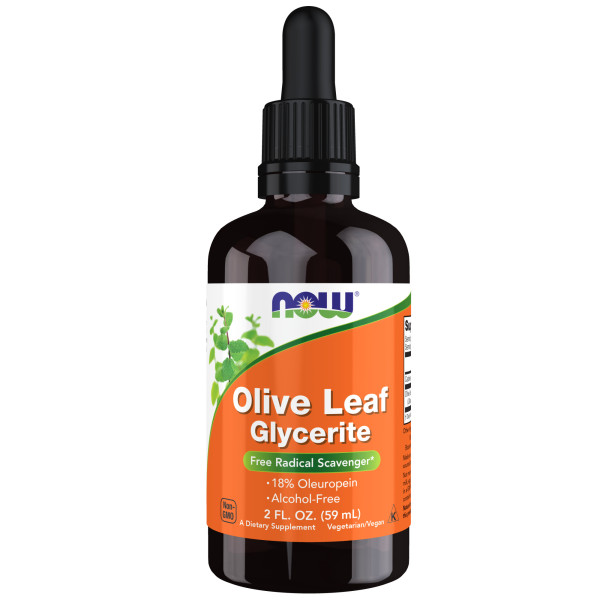 NOW Olive Leaf Glycerite 60 ml