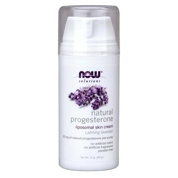 NOW Progesterone Cream Lavender 85 grams
