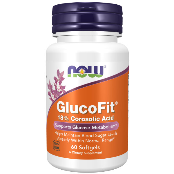 NOW Glucofit 60 softgels