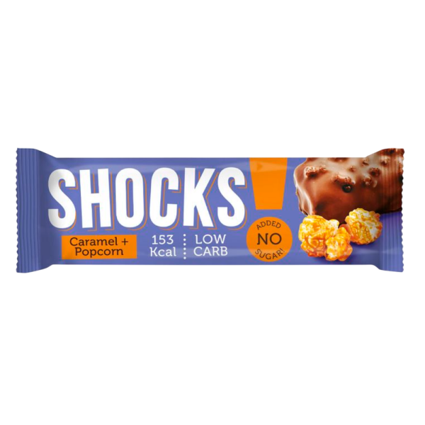 FitnesShock SHOCKS 35 grams (Карамельный попкорн)