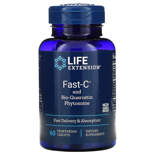 Life Extension Fast-C and Bio-Quercetin Phytosome 60 tablets