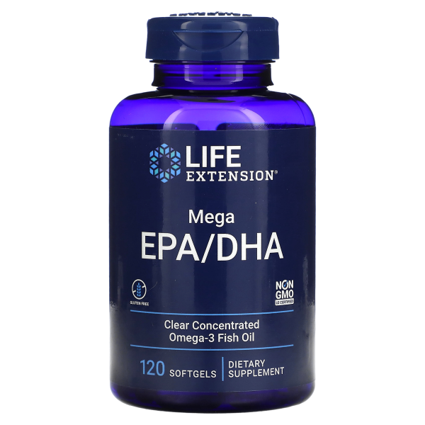 Life Extension Mega EPA/DHA 120 softgels