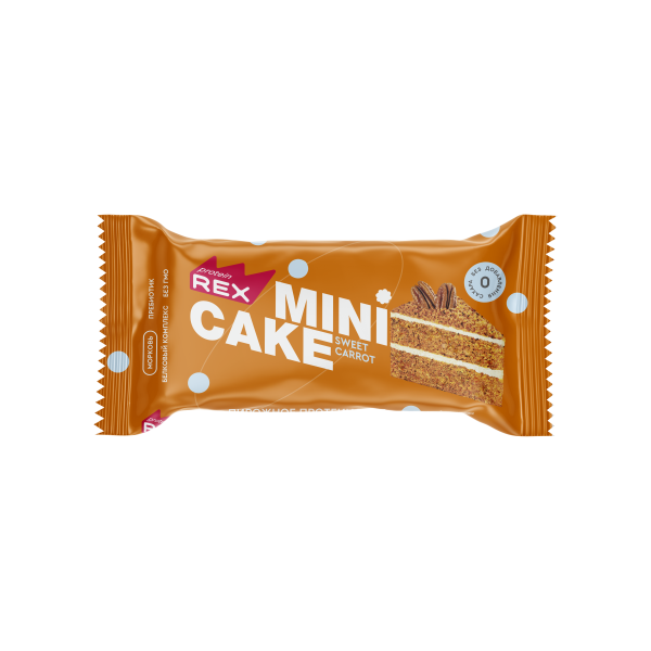 Protein Rex Mini Cake 40 grams (Морковный)