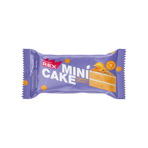 Protein Rex Mini Cake 40 grams (Апельсиновый тортик)