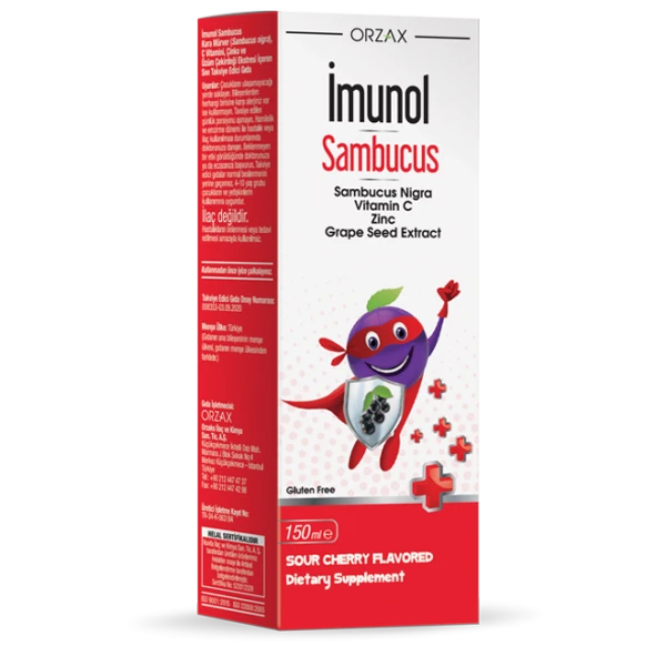 Orzax Ocean Imunol Sambucus syrup 150 ml