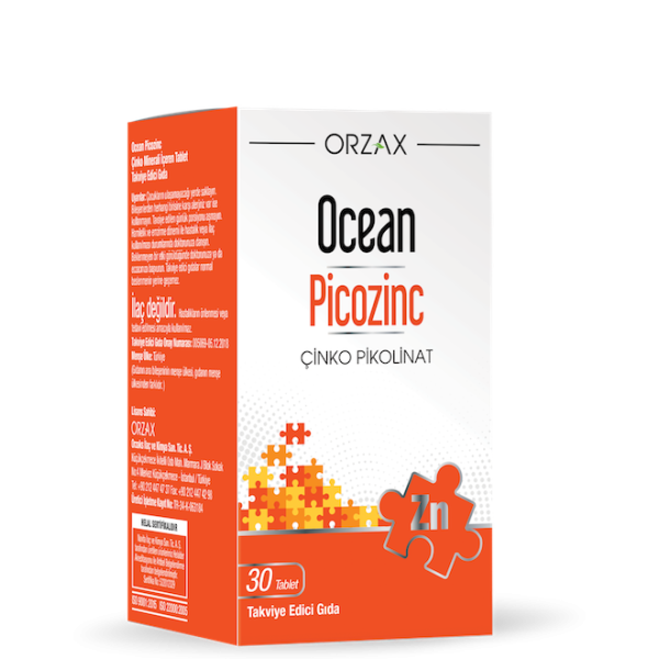 Orzax Ocean PicoZinc 30 tablets