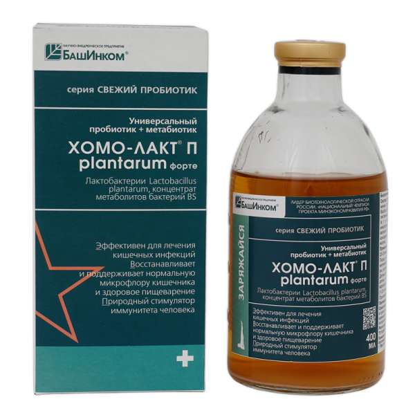 БашИнком Хомо - Лакт Plantarum Форте 400 мл
