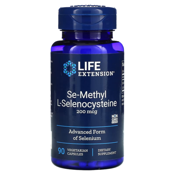 Life Extension Se-Methyl L-Selenocysteine 200 mcg 90 veg capsules