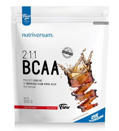 Nutriversum BCAA 2:1:1 200 grams (Кола)