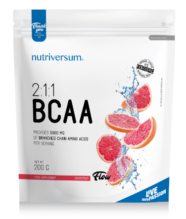 Nutriversum BCAA 2:1:1 200 grams (Грейпфрут)