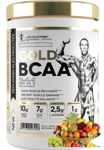 Kevin Levrone Gold BCAA 2:1:1 375 grams (Фруктовый массаж)