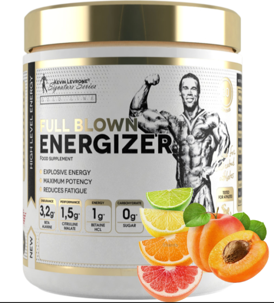 Kevin Levrone Gold Full Blown Energizer 270 grams (Цитрус - персик)