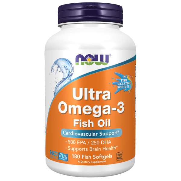 NOW Ultra Omega-3 FO 180 softgels