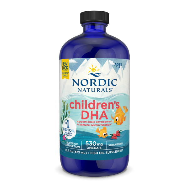 Nordic Naturals Childrens DHA 530 mg 473 ml