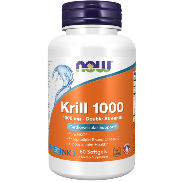 NOW Krill Oil 1000 mg 60 softgels