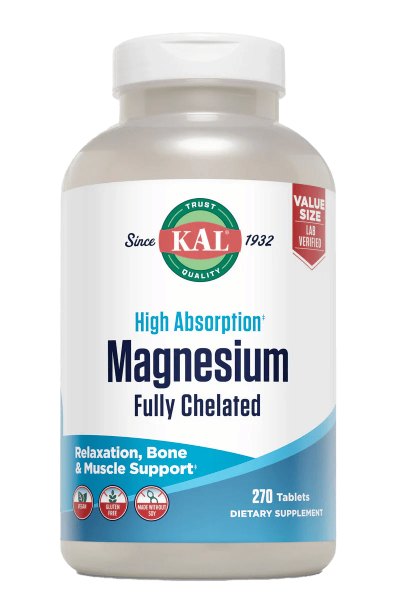 KAL Magnesium fully chelated 270 tablets