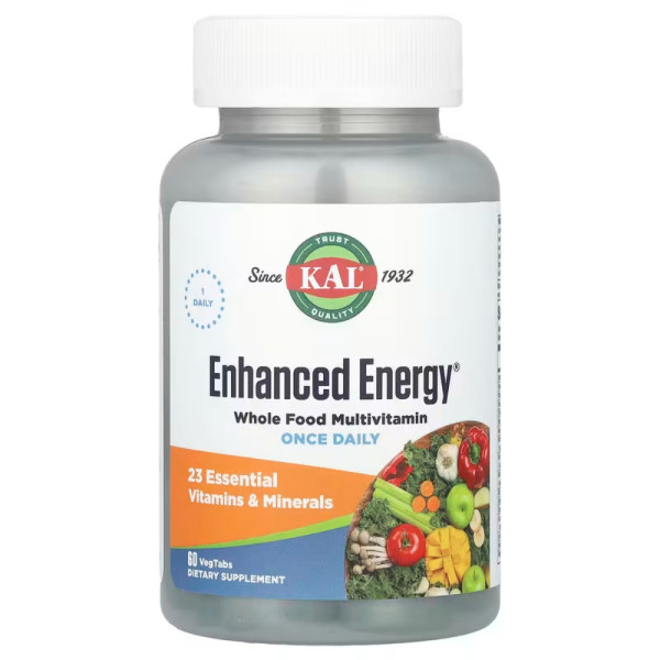 KAL Enhanced Energy Once Dl 60 tablets