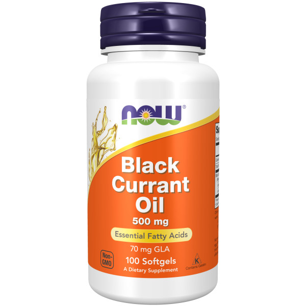 NOW Black Currant Oil 500 mg 100 softgels