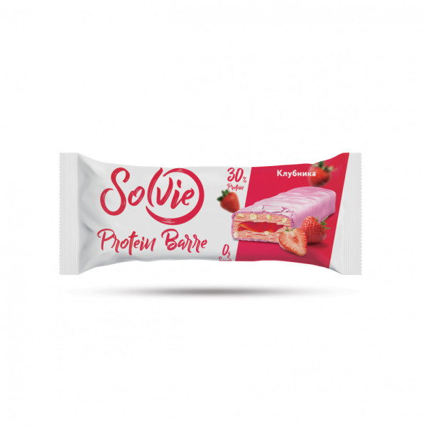 Solvie Protein Barre 50 grams (Клубника)