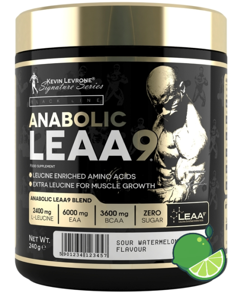 Kevin Levrone BlackLine LEAA9 240 grams (Сицилийский лайм)