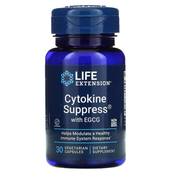Life Extension Cytokine Suppress with EGCG 30 veg capsules