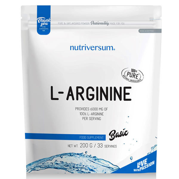 Nutriversum L-Arginine 200 grams