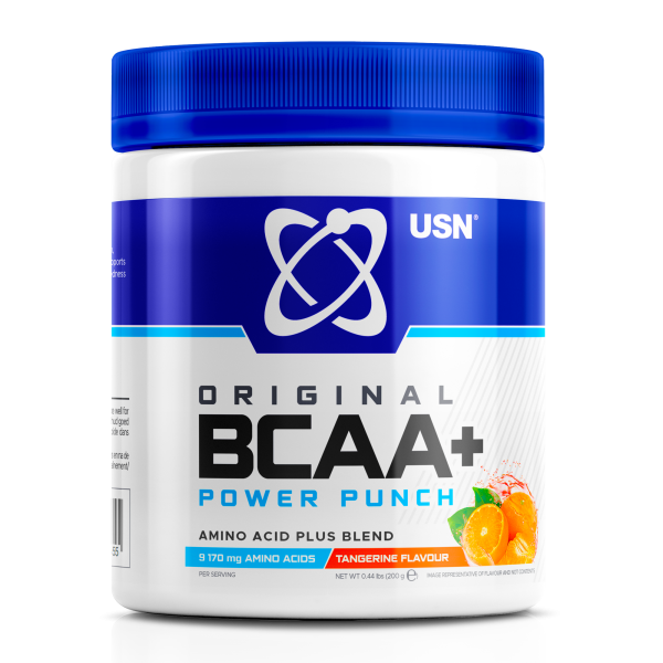 USN BCAA+ Power Punch 200 grams (Мандарин)