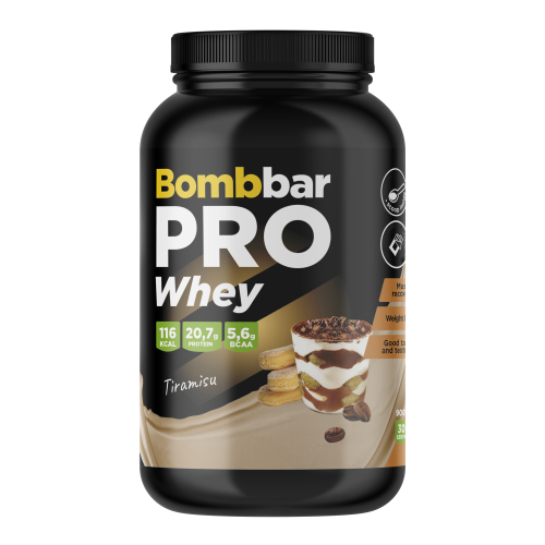 Bombbar PRO Whey 900 grams (Тирамису)