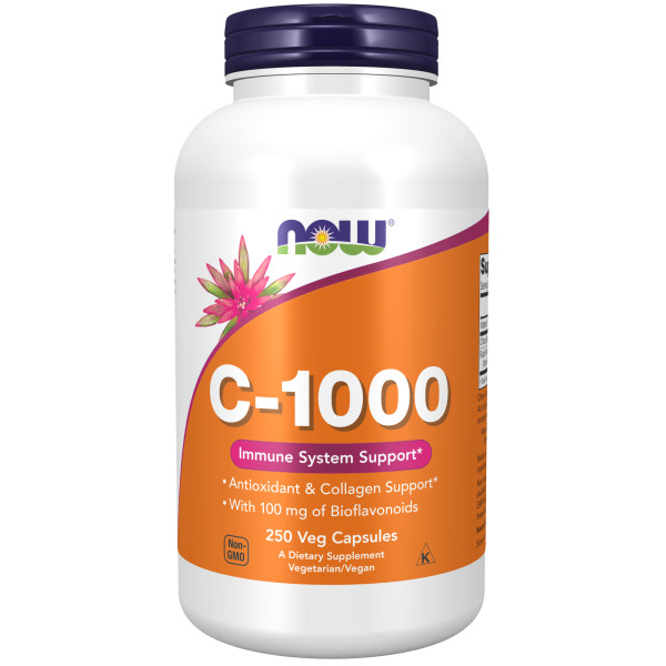 NOW C-1000 250 veg capsules