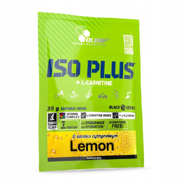 Olimp Iso Plus + L-Carnitine 35 grams (Лимон)